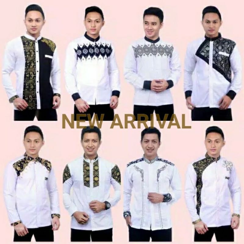 BAJU KOKO LEBARAN TERBARU/KOKO PRIA/FASHION PRIA