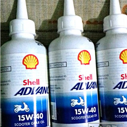 Oli gear SHELL 120 ml for all matic Honda.yamaha.suzuki
