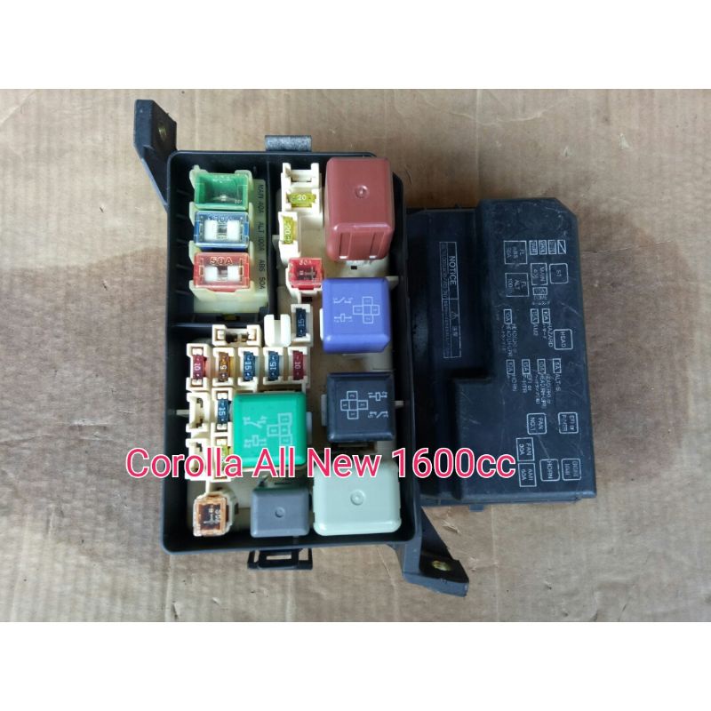 Fuse box sekring Corolla All New 1600cc ORIGINAL