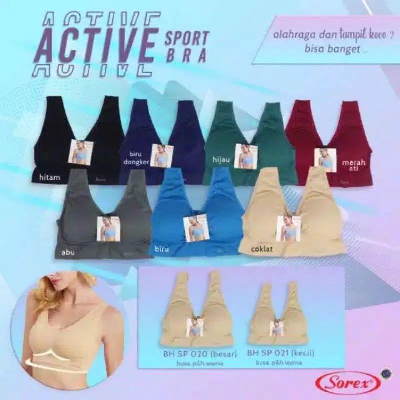 BH Sport bra miniset Sorex Sp 020 dan Sp 021