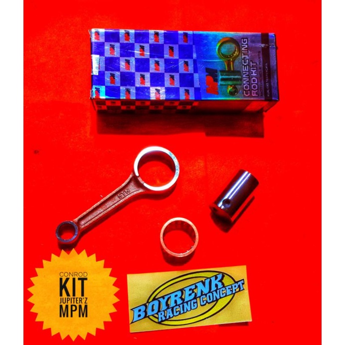 STANG SEHER CONROD KIT CON ROD KIT SET JUPITER Z  (5TN)  MPM - BOYRENK RACING