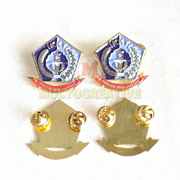 Pin Logo IKKT Lencana IKKT Pragati Wira Andini Bros IKKT