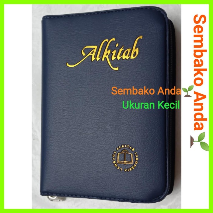 Alkitab LAI Kristen Ukuran kecil / Anak. Resleting. TB 034 TI NS.