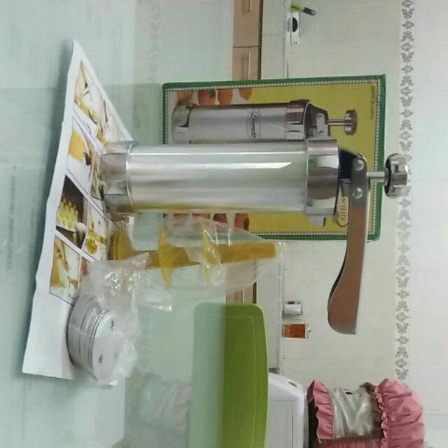 Alat Cetak Kue Manual Cetak Kering Cetakan Biskuit Cetakan Kue Semprit Biscuit Maker Cookie