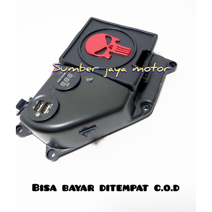 TUTUP AKI ACCU RX KING CUSTOM TENGKORAK TIMBUL-1
