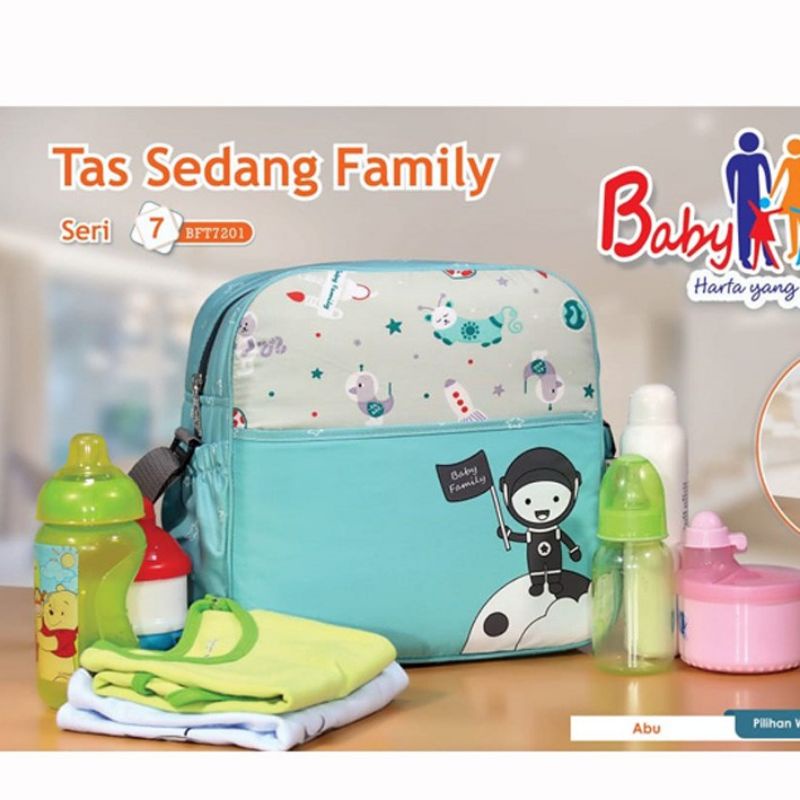 Baby Family Tas Sedang Seri 7 BFT7201 - Tas Perlengkapan Bayi