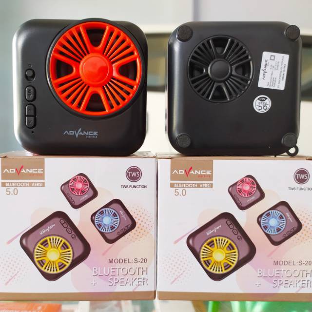 Speaker Mini Portabel Murah Suara Kencang Advance S20 Bluetooth