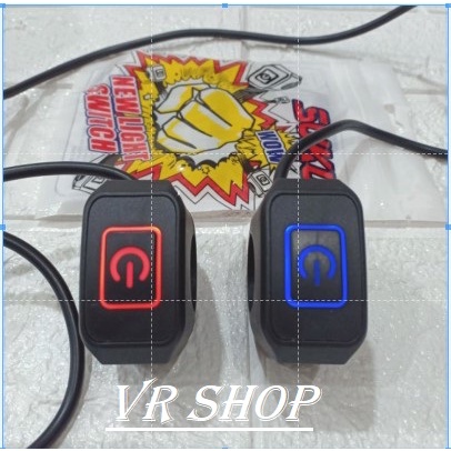 saklar on off LED lampu saklar on off (( saklar stang on off waterproof )) - (universal ) beat crf K