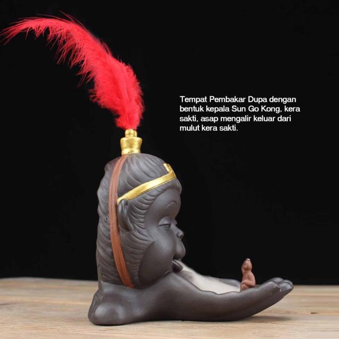 

Tempat Pembakar Dupa Sun Go Kong Kera Sakti Great Sake (TPA32)