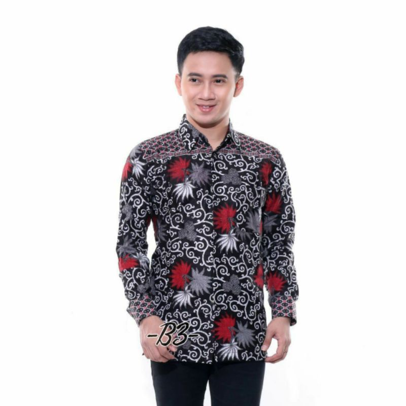 Kemeja Batik Pria Size M L XL XXL XXXL 4L 5L