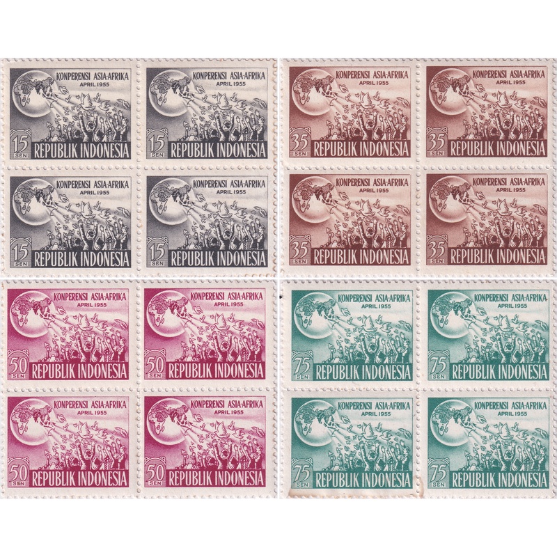 

Prangko Indonesia 1955 - Asian-African Conference, Bandung