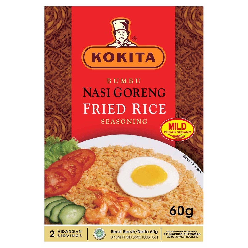 

Kokita Bumbu Nasi Goreng MILD 60gr