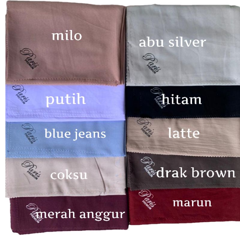 hijab segi empat paris premium laser cut