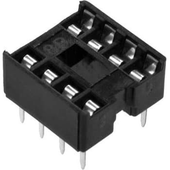 Socket IC 8Pin 8 Pin 8P 8 P Adapter Soket IC DIP-8