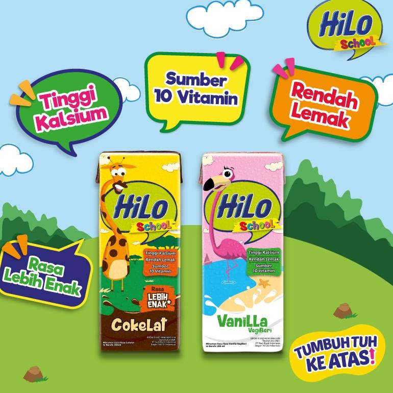 

[100% terbaik] 1 Karton - HiLo School Vanilla Vegiberi Ready To Drink 200ml (24 tetrapack) - Susu Tinggi Kalsium Rendah Lemak .,..,.,.,.