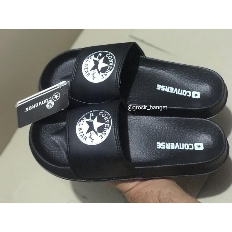 Sandal converse, sandal converse slip on premium sandal distro, sandal converse pria, sendal slop