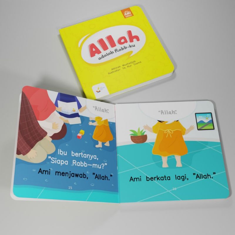 Boardbook Anak Balita Allah adalah Rabb ku Pinisi Samudra Ilmu