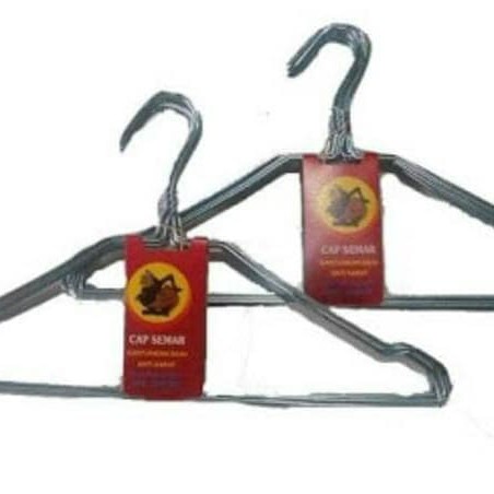 Gantungan Baju / Hanger Baju Besi Isi 10 Pcs