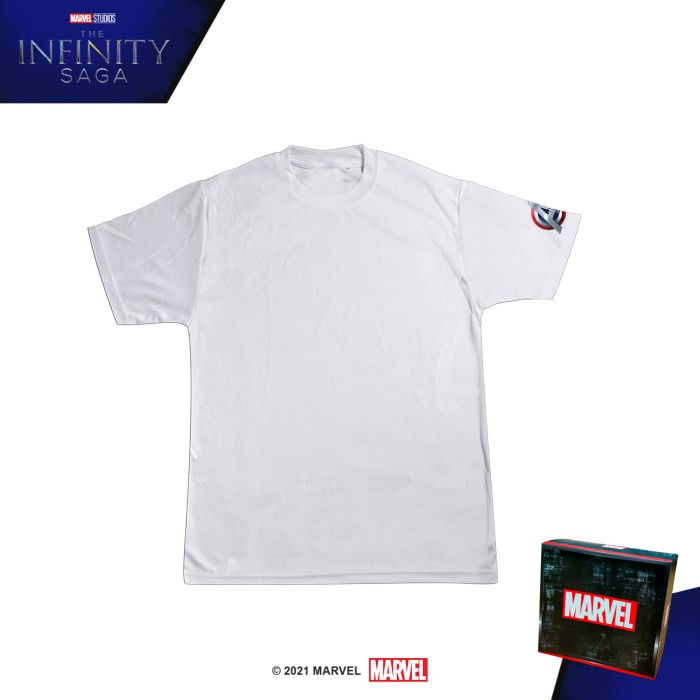 Marvel Tshirt Quick Dry The Infinity Saga Capt. America MIS74