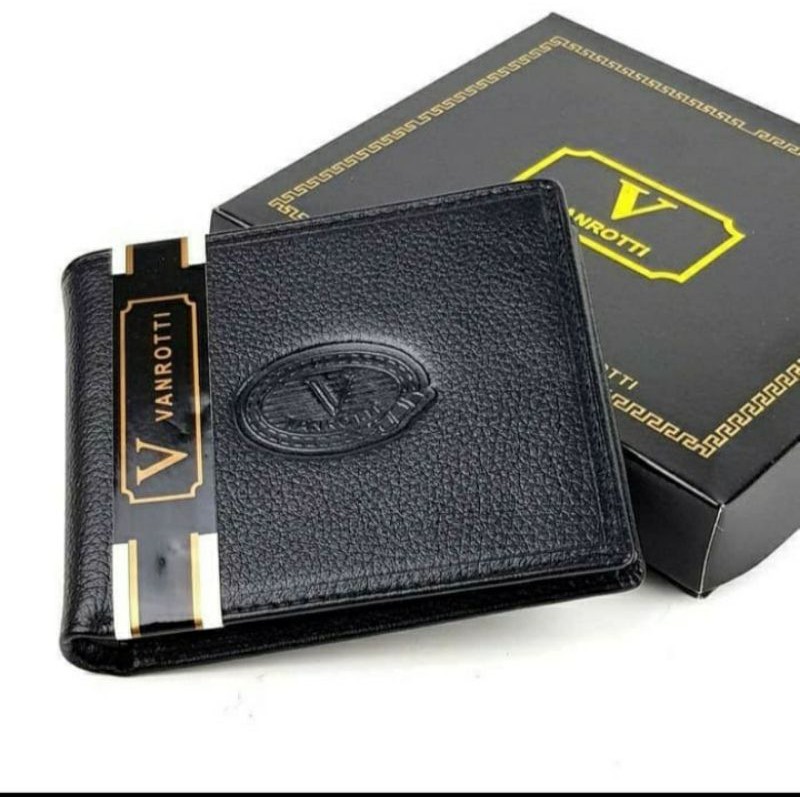 DOMPET PRIA KULIT ASLI DOMPET KANCING DALAM VANROTTI