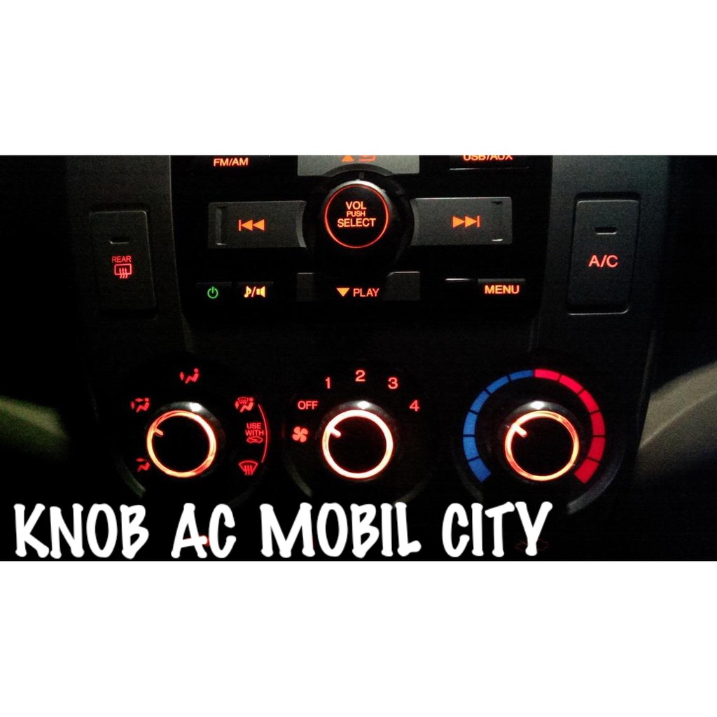 KNOB AC HONDA CITY TAHUN 2008 - 2014