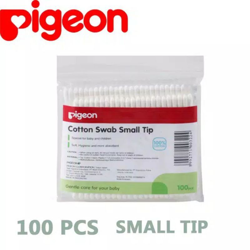 Pigeon Cotton Swab Cotton Buds Small Tip 100pcs