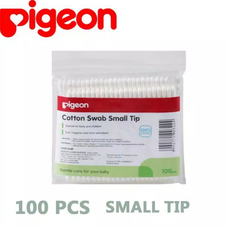 Pigeon Cotton Swab Cotton Buds Small Tip 100pcs