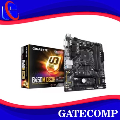 Gigabyte Motherboard AMD GA-B450M-DS3H (Micro ATX, Socket AM4, 4xDDR4)