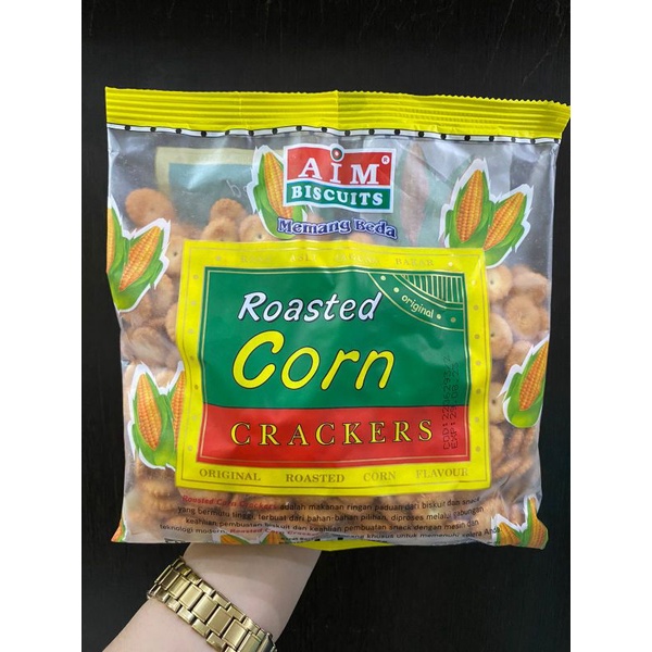 

AIM Biscuits Roasted Corn Crakers 180gr