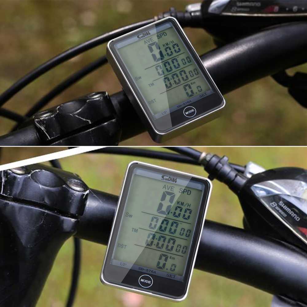 SunDing Speedometer Sepeda Touch LCD - SD-576A