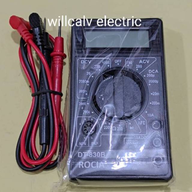 MULTI TESTER DIGITAL - MULTITESTER DIGITAL - MULTI METER DIGITAL - MULTIMETER DIGITAL - AVOMETER 830