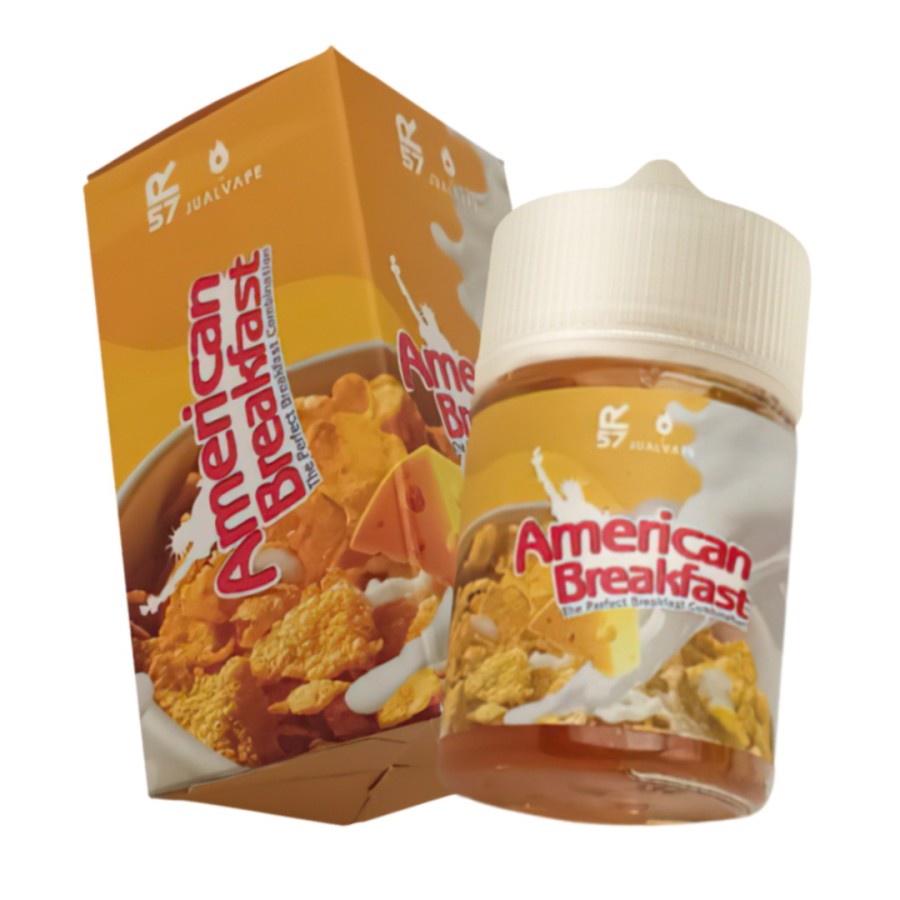 LIQUID AMERICAN BREAKFAST V4 - AMERICAN BREAKFAST CHEESE - 60ML