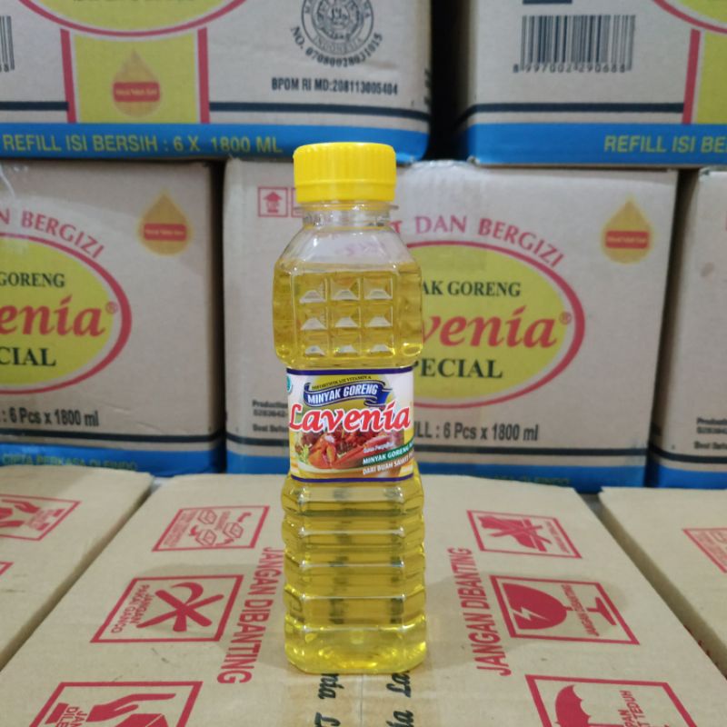 

Minyak Goreng Lavenia Botol 250mL
