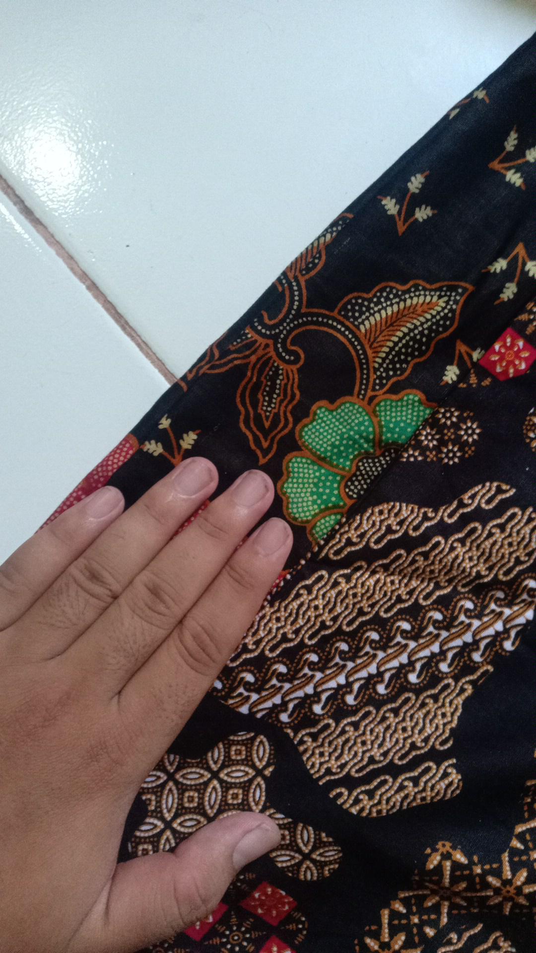 Maura Couple - Sania Ruffle Batik Couple Ori Ndoro Jowi Dnt Garansi Termurah