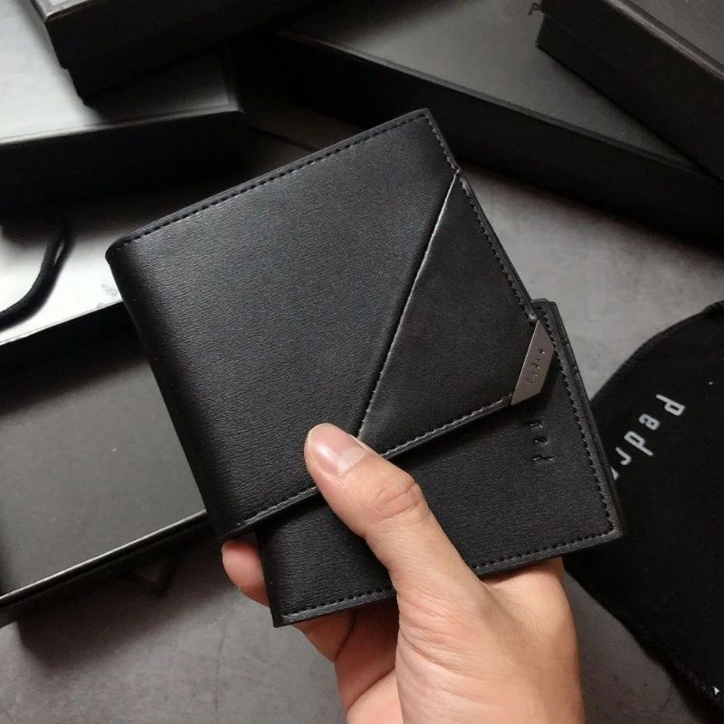 7.7 SALE | PDRO Men Leather Bi-Fold Money Wallet