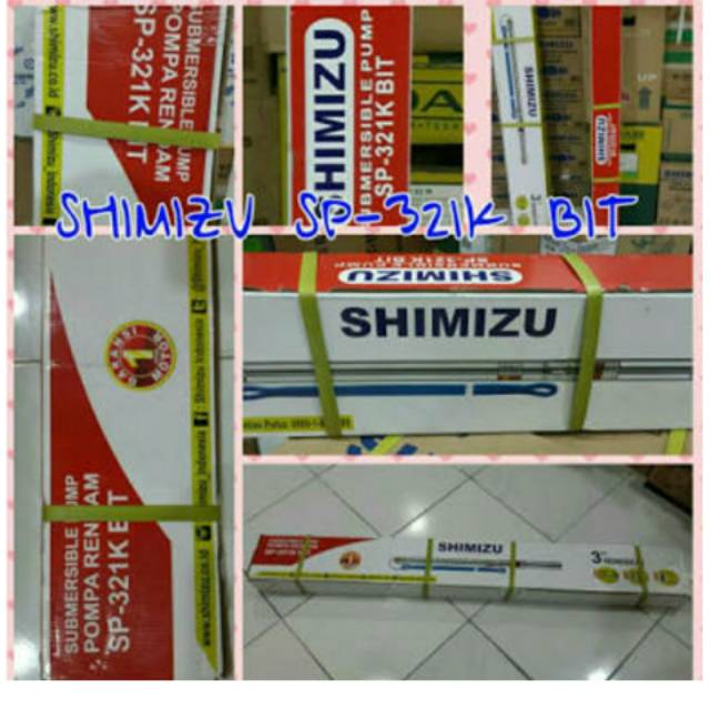 Pompa Air Satelit Submersible Pump Shimizu Spg20-321K