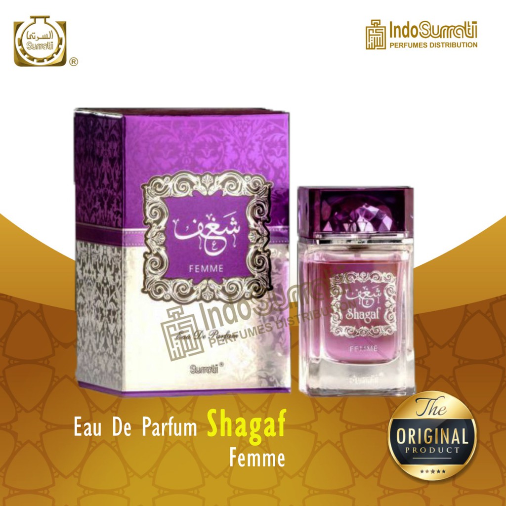 Parfum SHAGAF FEMME 100ml Spray by Surrati Perfumes