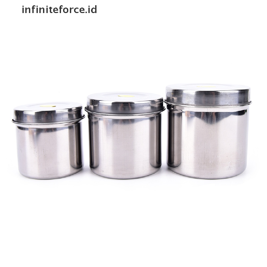 Tabung Alkohol Disinfektan Bahan Stainless Steel Untuk Tato