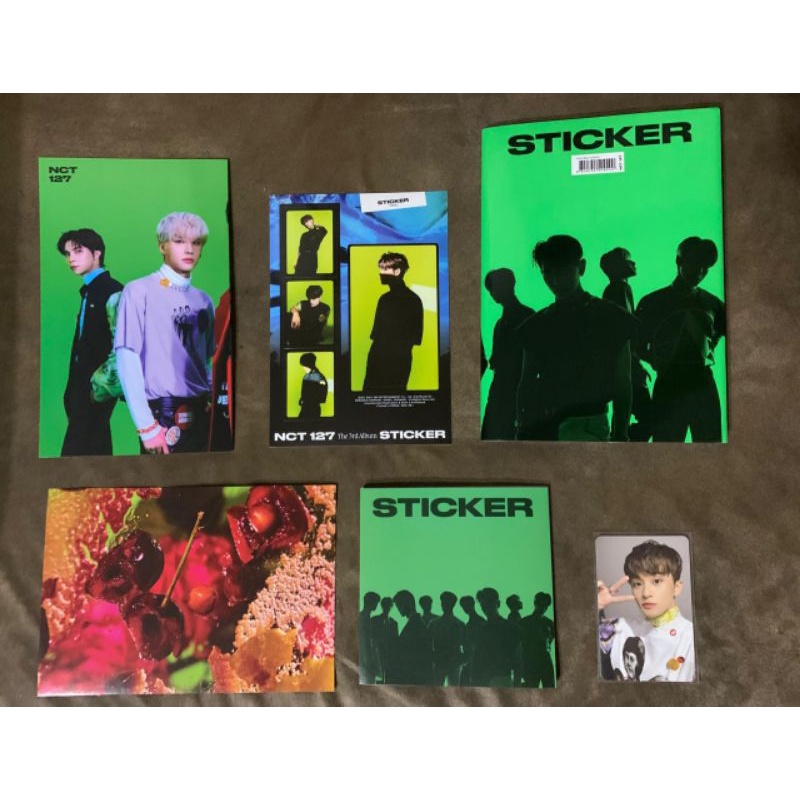 Jual Album Nct Sticker Sticky Ver Unsealed Pc Mark Shopee Indonesia