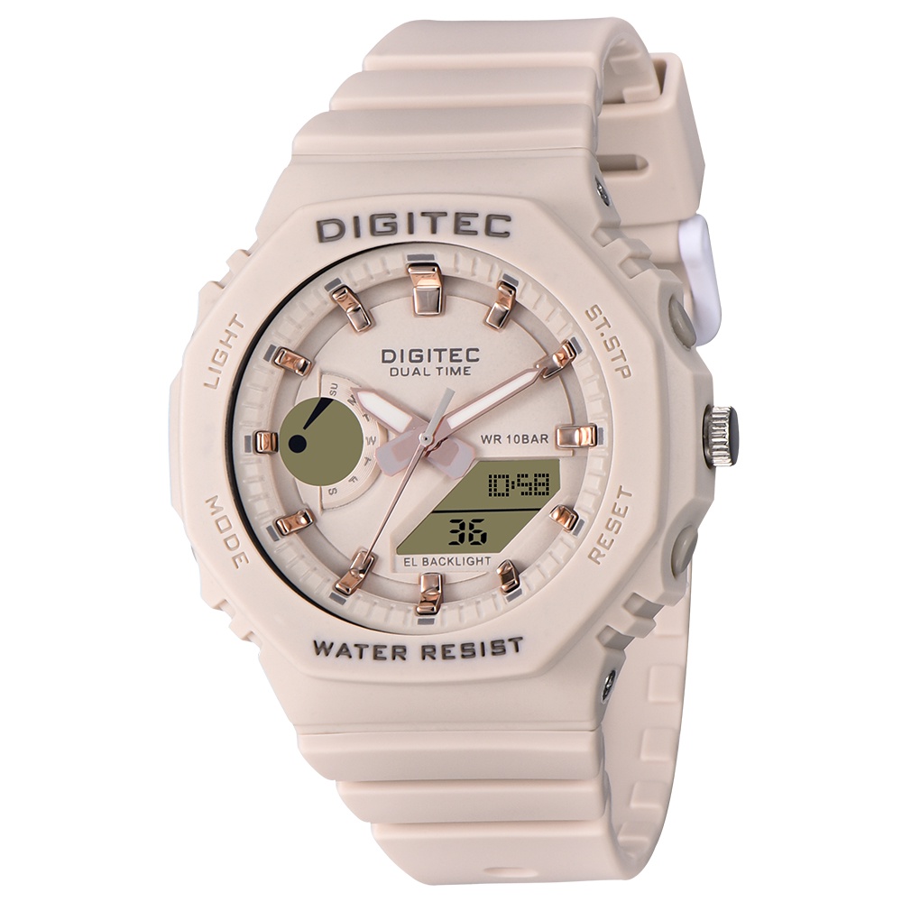 DIGITEC Jam Tangan Analog-Digital Wanita MDA-3119T Water Resist-1