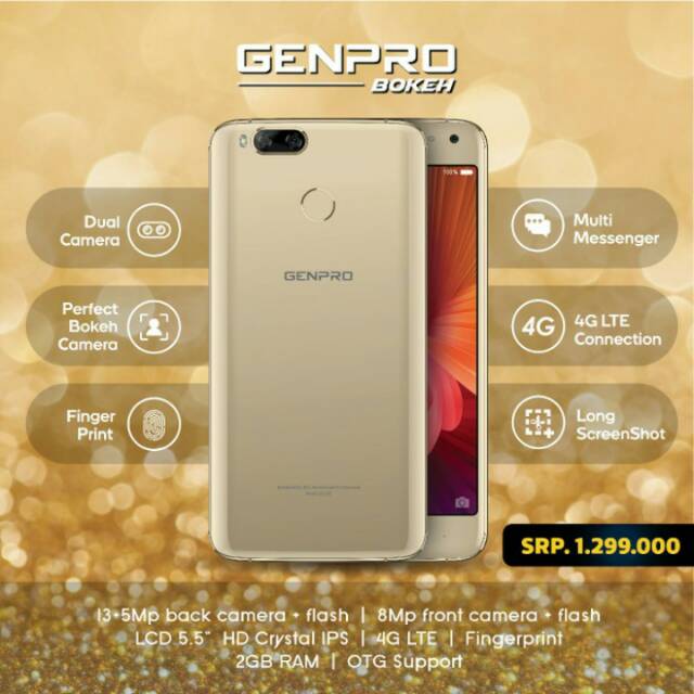 Evercoss Genpro S55 bokeh