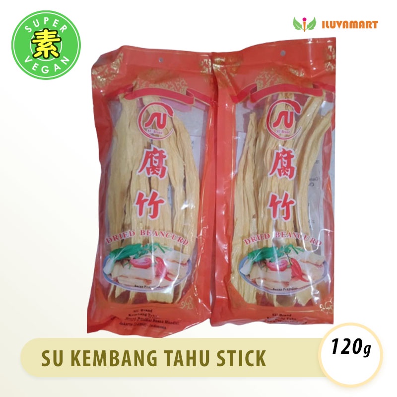 

Su Brand Dried Beancurd 120gr Kembang Tahu Kering Kedelai