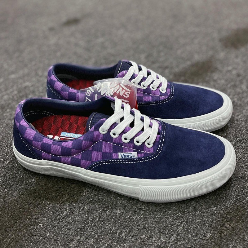 Vans Era Pro (Baker)Kader - Purple Checkerboard
