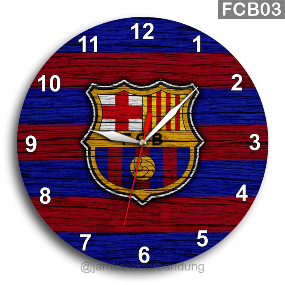 FCB03 JAM DINDING BOLA BARCELONA BARCA KAYU Shopee Indonesia FCB03 JAM DINDING BOLA BARCELONA BARCA KAYU Shopee Indonesia