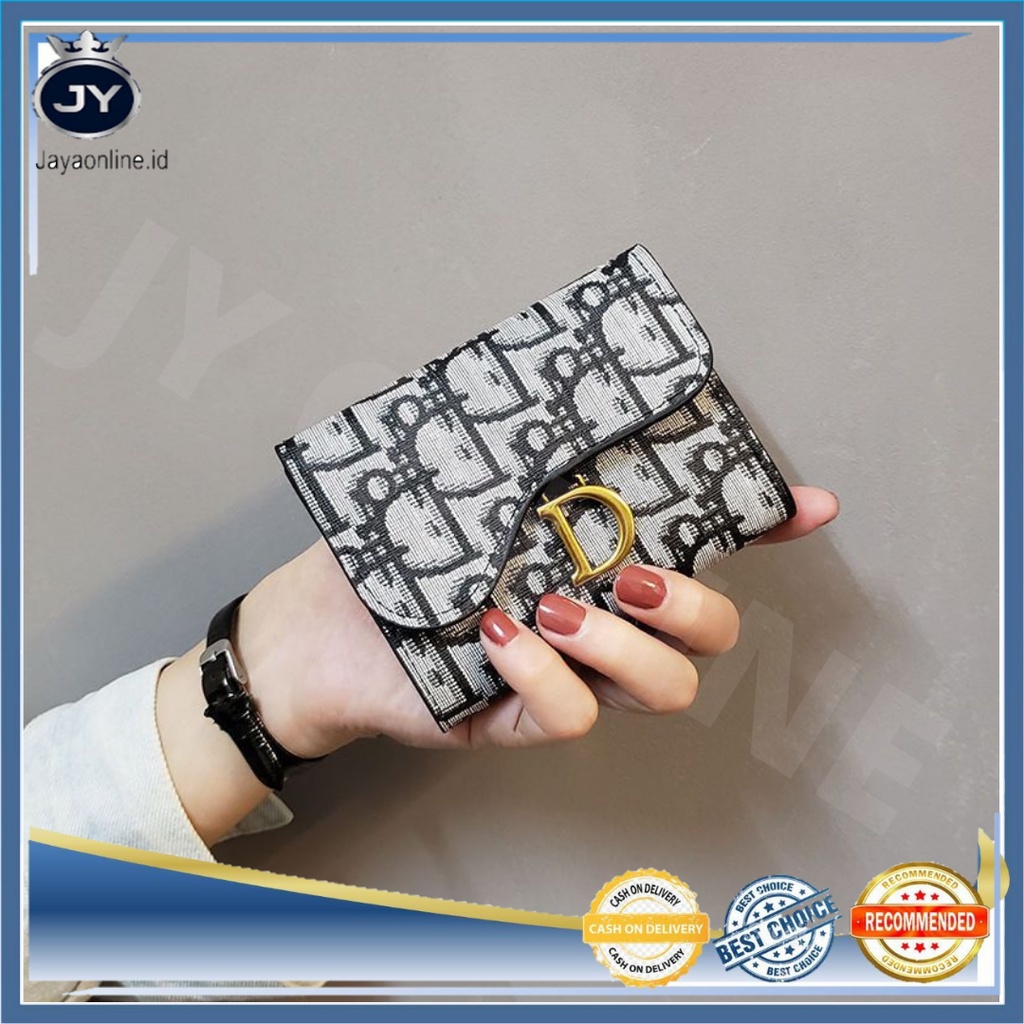 JY DP08 Dompet Lipat Pendek Dompet Wanita Import Korea Fashion Murah