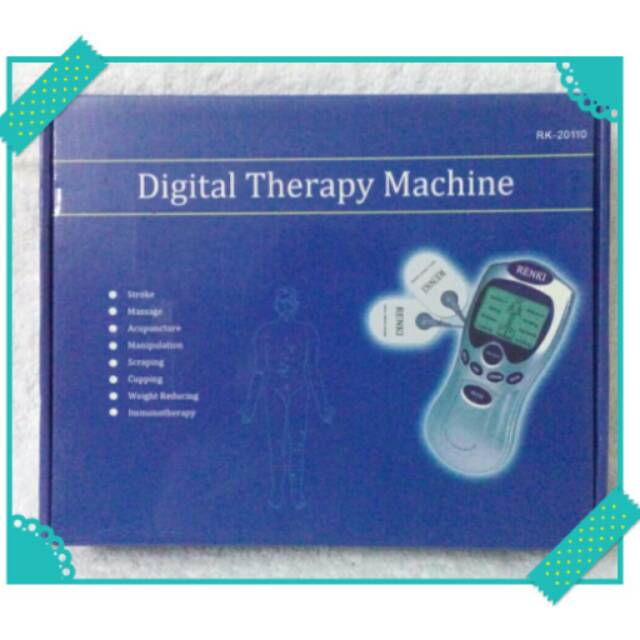 ALAT TERAPI KESEHATAN DIGITAL/ Digital theraphy machine. Simpel dan praktis