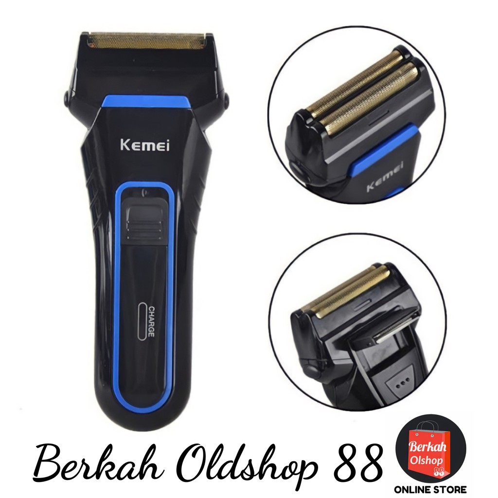 Berkah Oldshop 88 - Kemei KM-2016 Professional Electric Shaver Razor Alat Cukur Kumis Jenggot