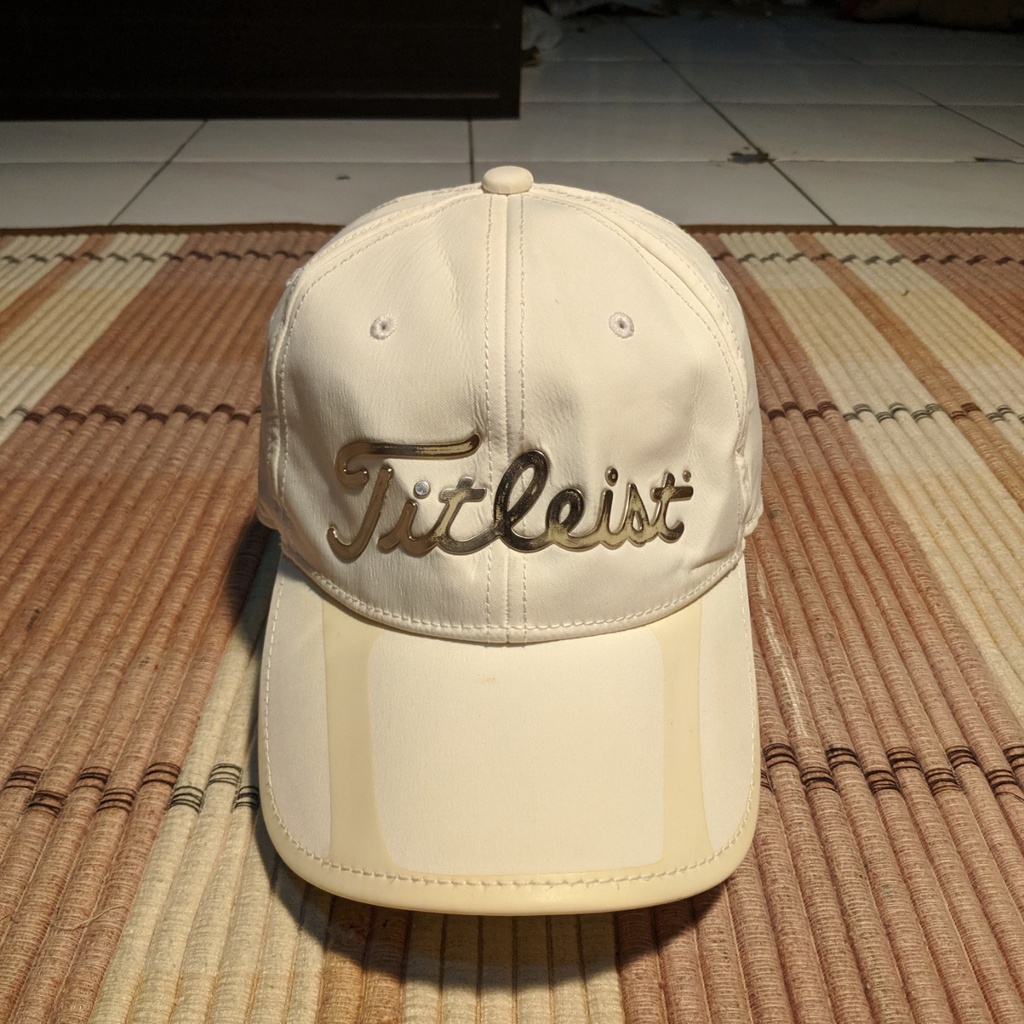 Topi Golf TITLEIST GOLF Pocketable Golf Cap Original Second Preloved