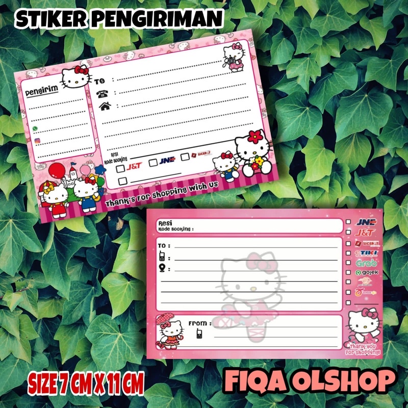 

ISI 50 PCS | STIKER PENGIRIMAN OLSHOP MURAH | STIKER PENGIRIMAN - SIAP KIRIM