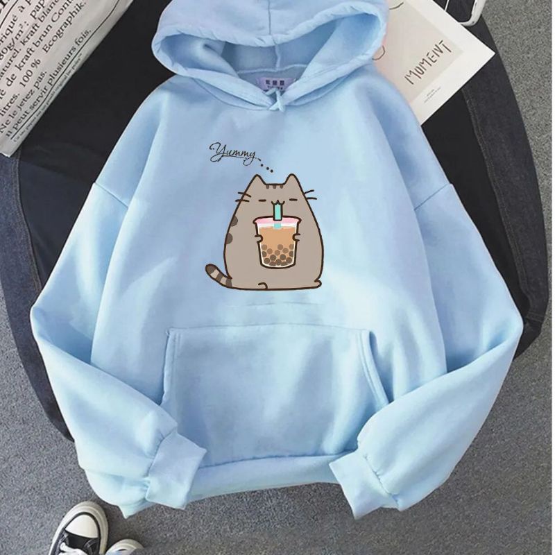 ALIEN PROJECT Sweater Cewek Wanita Series Premium Hoodie bahan fleece oversize